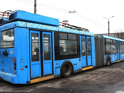 Московские троллейбусы начнут курсировать по Рязани с февраля