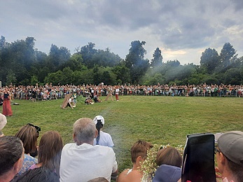 В Гусе Железном прошли гонки гусей