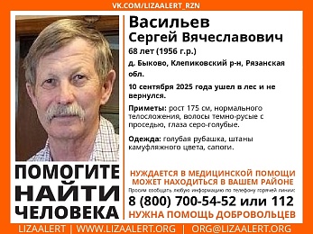 В рязанском лесу пропал еще один грибник