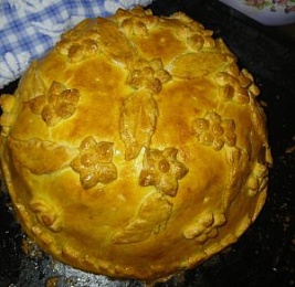 Кондитер из Захарова испекла курник на кулинарном телешоу