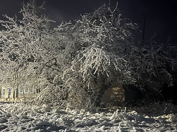 Снежное полнолуние марта сфотографировали в рязанской глубинке - 62ИНФО Снежное полнолуние марта сфотографировали в рязанской глубинке