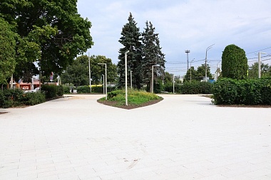 Мэр Рязани Виталий Артёмов рассказал о ходе строительства сквера у «Рязани-2»