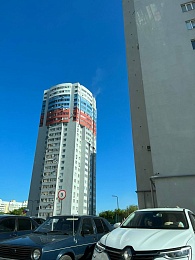 В Рязани горит квартира в многоэтажке на Касимовском шоссе