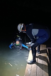 Утонувшего в Проне 5-летнего мальчика ночью искали спасатели и дайверы