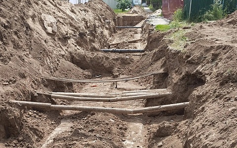 В Рязани на трех улицах до конца июля отключили горячую воду
