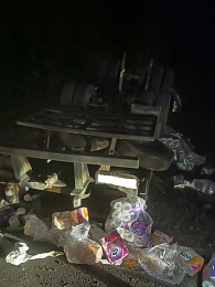 Два человека пострадали в ДТП с двумя фурами в Захаровском районе 