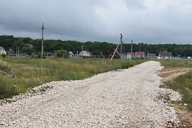 В сасовском посёлке начали благоустраивать спортплощадку 