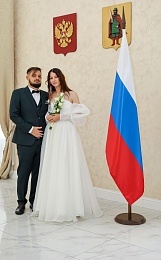 Огненные пары августа: Рязанский ЗАГС показал фото свадеб 