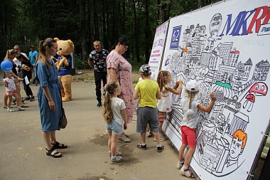 Фото с площадки 62ИНФО на Дне города в ЦПКиО