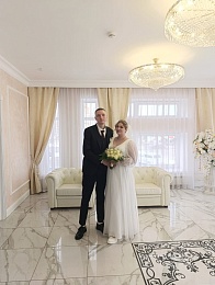 Самые нарядные женихи и невесты: ЗАГС показал фото рязанских свадеб февраля