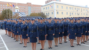 Рязанские первокурсники Академии ФСИН приняли присягу 
