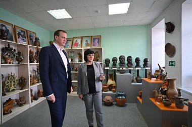 Рязанский губернатор Павел Малков осмотрел в Скопине несколько объектов 