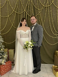 Зимняя любовь: Рязанский ЗАГС показал эффектные фото свадеб декабря