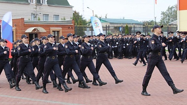 В Рязани присягу приняли 85 первокурсников Рязанского филиала Московского университета МВД