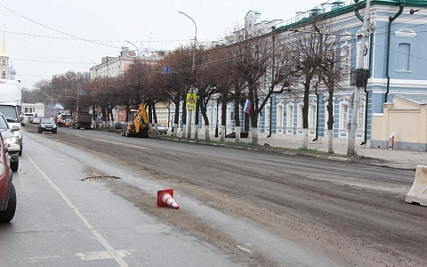 В Рязани открыли движение по улице Соборной после капремонта