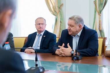 Врио губернатора Павел Малков встретился с депутатами Рязанской облдумы