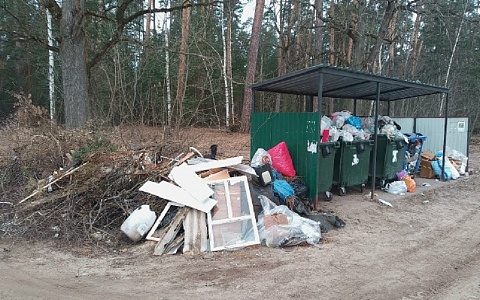 Жители Солотчи жалуются на мусор