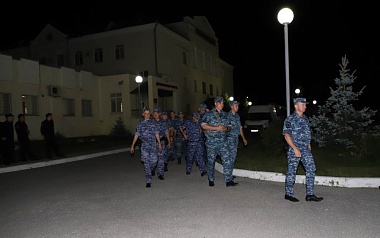 В Рязань после 6 месяцев службы на Кавказе вернулся отряд полиции