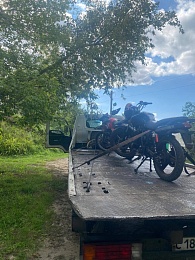 В Пронском районе подростки ездили на мотоциклах без прав