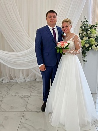 Огненные пары августа: Рязанский ЗАГС показал фото свадеб 