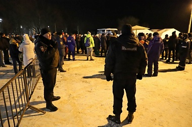 Около 16 тысяч человек приняли участие в праздновании Крещения Господня в Рязанской области