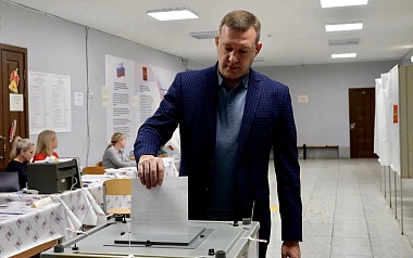 Представители власти проголосовали на выборах в Рязанской области