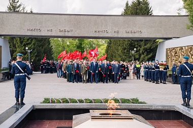 На Скорбященском мемориале состоялось возложение цветов