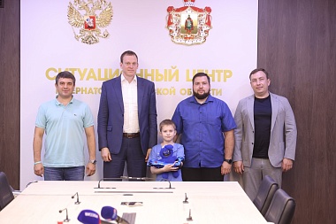 Рязанский губернатор Павел Малков встретился с подопечным фонда «Бирюзовый»