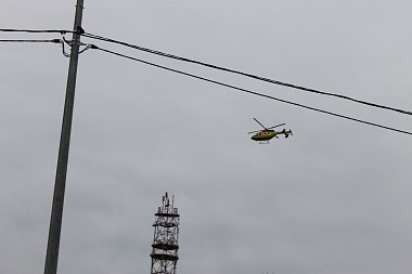 Санавиация экстренно доставила в Рязань пострадавшего в ДТП мужчину