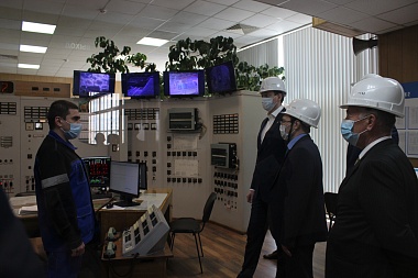 Павел Малков посетил Пронский район и Рязанскую ГРЭС