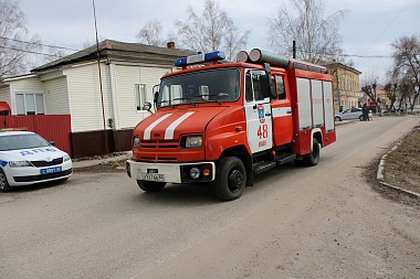 В Шацком районе отработали действия при взрыве газа в жилом доме
