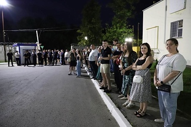 В Рязани встретили служивших на Северном Кавказе полицейских