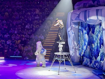 Рязанский цирк представил ледовое шоу «Айсберг»