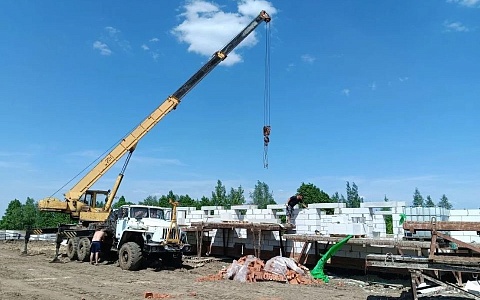 В Рязанской области продолжается строительство приюта для бездомных животных
