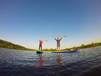 Встань и греби. Первопроходец сапсёрфинга в Рязани — о путешествиях, приключениях и красоте родной природы