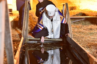 В Рязанской области встретили Крещение Господне на водоемах