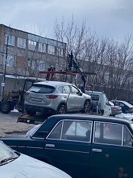 В Рязани перекрыли улицу Ломоносова 