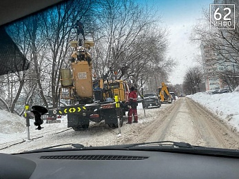 В Рязани на улице Шевченко отключили фонари