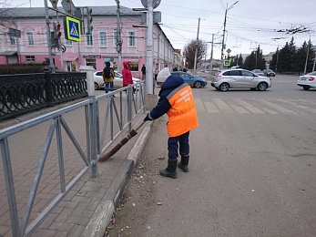 Мэрия Рязани пояснила, когда появятся подметальные машины