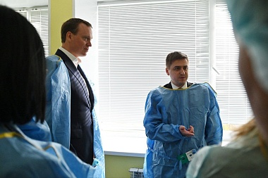 Рязанский губернатор Павел Малков осмотрел в Скопине несколько объектов 