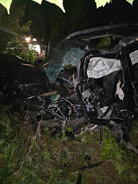 Рязанец на Lexus скончался в массовой аварии в Старожиловском районе