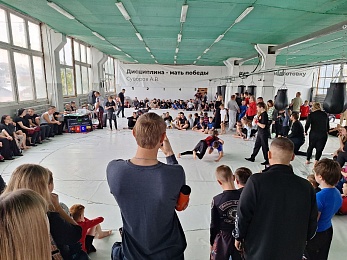 В Рязани прошли соревнования по грэпплингу «Сильные духом»