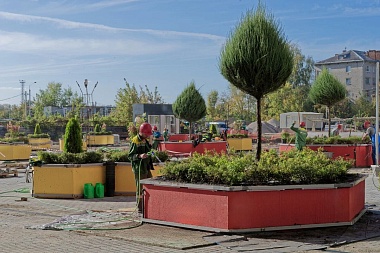 В Рязани ГК «Зеленый сад» завершает благоустройство ЖК «Скайлайн»