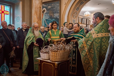 Вербное воскресенье 2025: фоторепортаж из Вознесенского храма