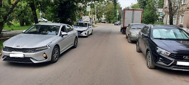 В Рязани водитель на Kia K5 сбил девятилетнего школьника 