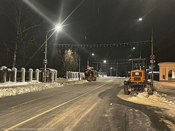 В Рязани за ночь вывезли 3 тысячи кубометров снега