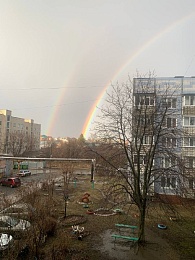 Фоторепортаж: над Рязанью возвысилась двойная радуга - 62ИНФО Фоторепортаж: над Рязанью возвысилась двойная радуга