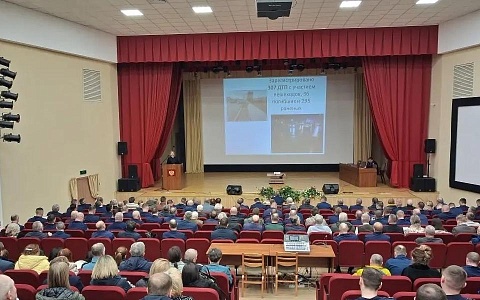 Госавтоинспекция Рязанской области встретилась с офицерами РВВДКУ 