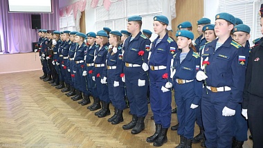 В рязанской школе №58 открыли мемориальную доску офицеру Артёму Прокоповичу