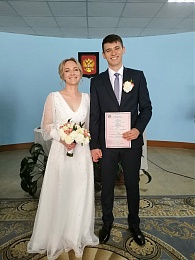 Рязанский ЗАГС показал фото молодожёнов июня-2022